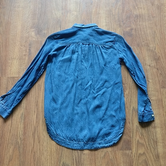 Ann Taylor Loft - Chambray Shirt - Picture 2 of 3